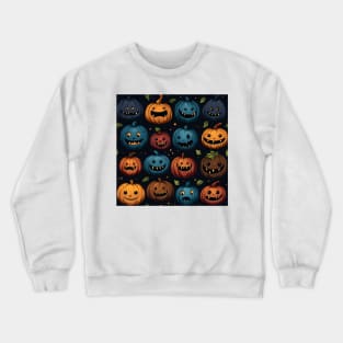 Halloween Decorations 19 - Jackolantern/Pumpkins Crewneck Sweatshirt